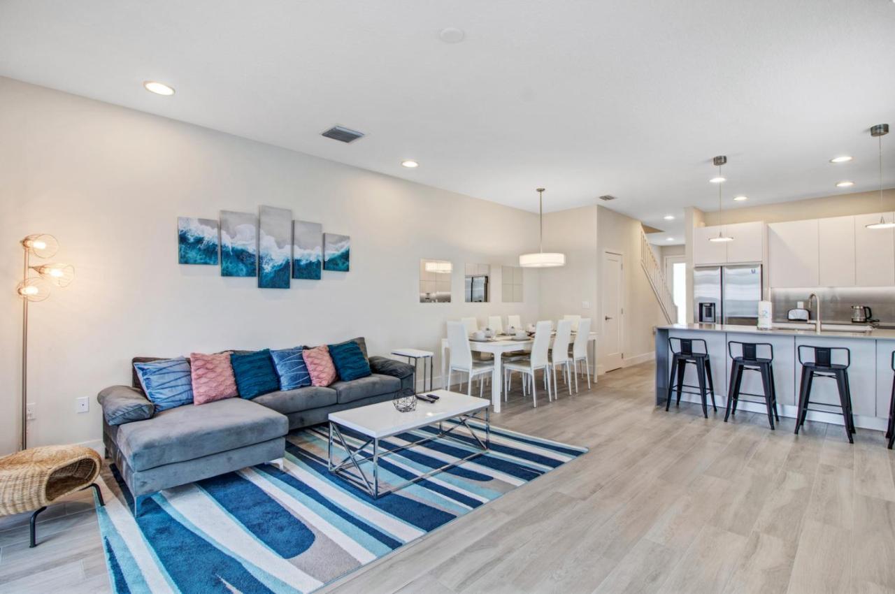 Modern Townhouse Near Disney With Heated Pool 奥兰多 外观 照片