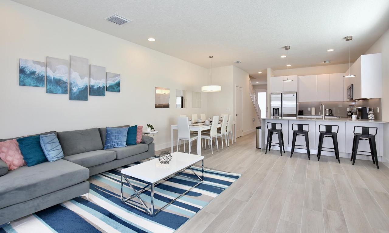 Modern Townhouse Near Disney With Heated Pool 奥兰多 外观 照片