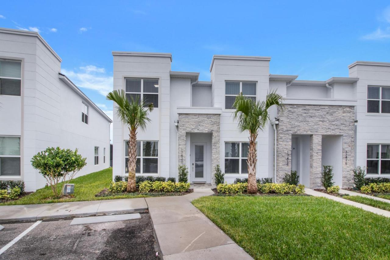 Modern Townhouse Near Disney With Heated Pool 奥兰多 外观 照片
